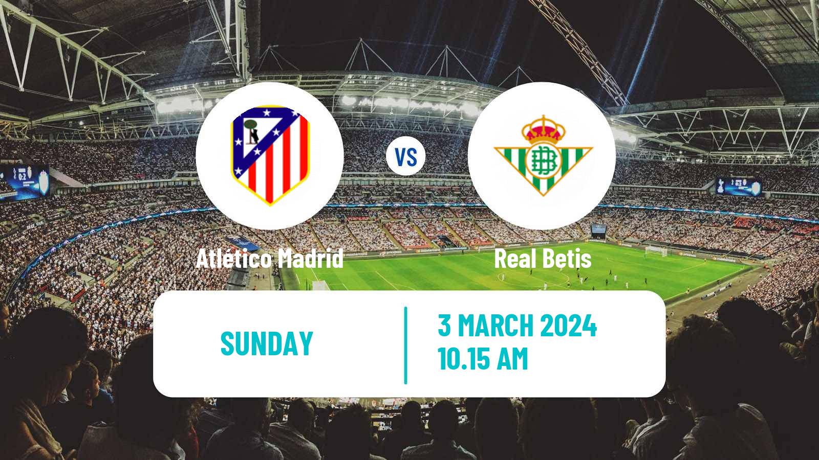 Soccer Spanish LaLiga Atlético Madrid - Betis