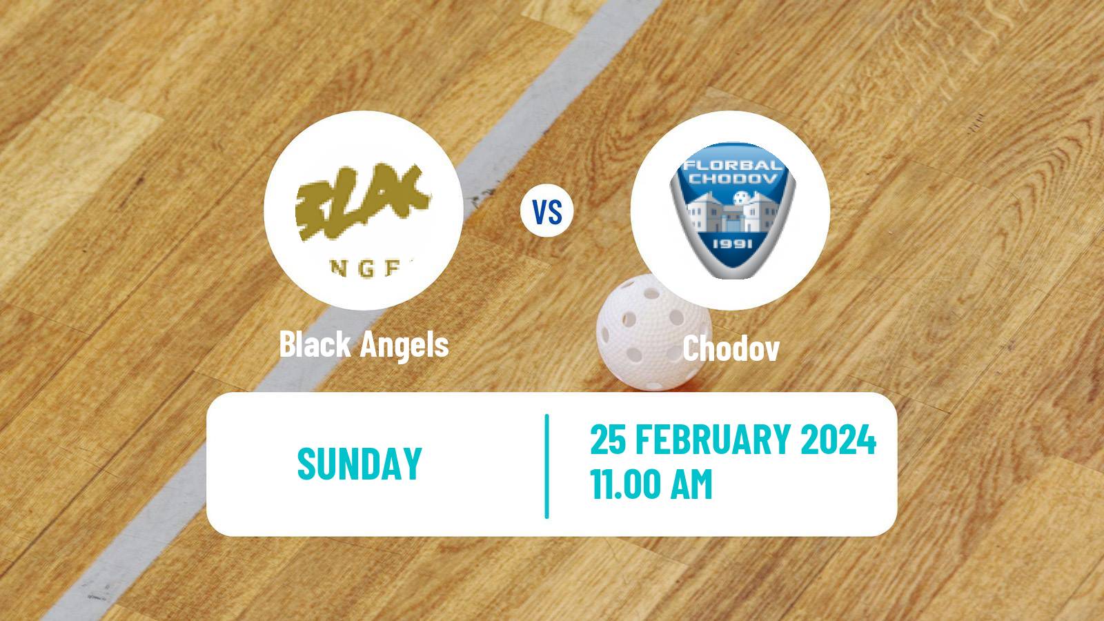 Floorball Czech Superliga Floorball Black Angels - Chodov