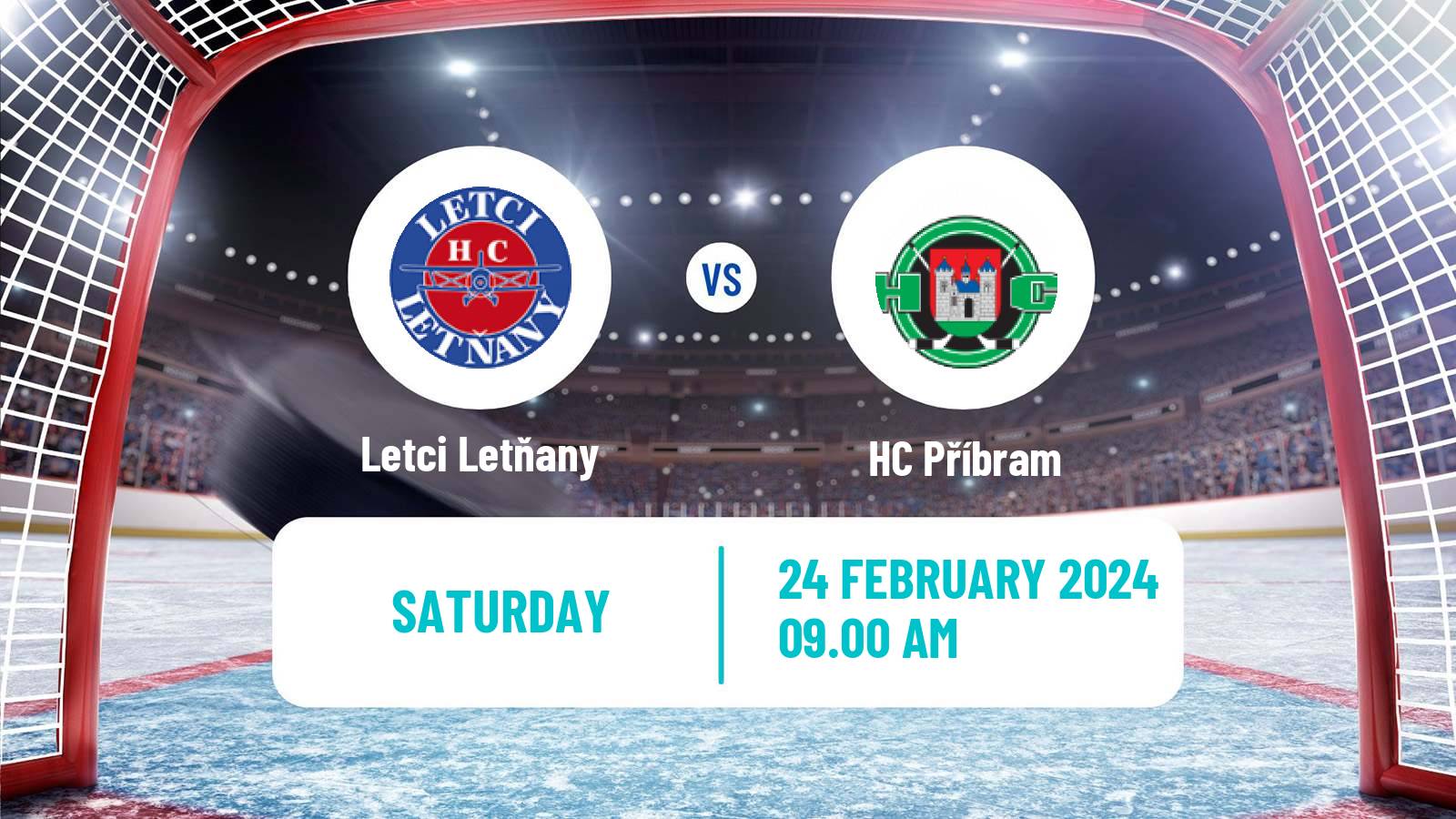 Hockey Czech 2 Liga Hockey West Letci Letňany - Příbram