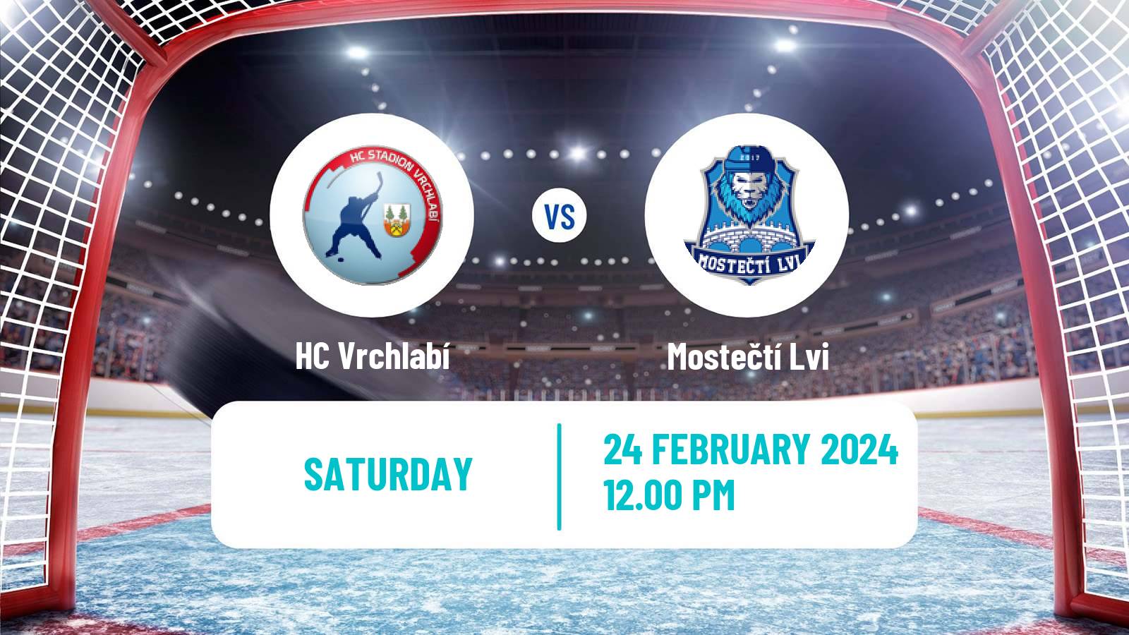 Hockey Czech 2 Liga Hockey West Vrchlabí - Mostečtí Lvi