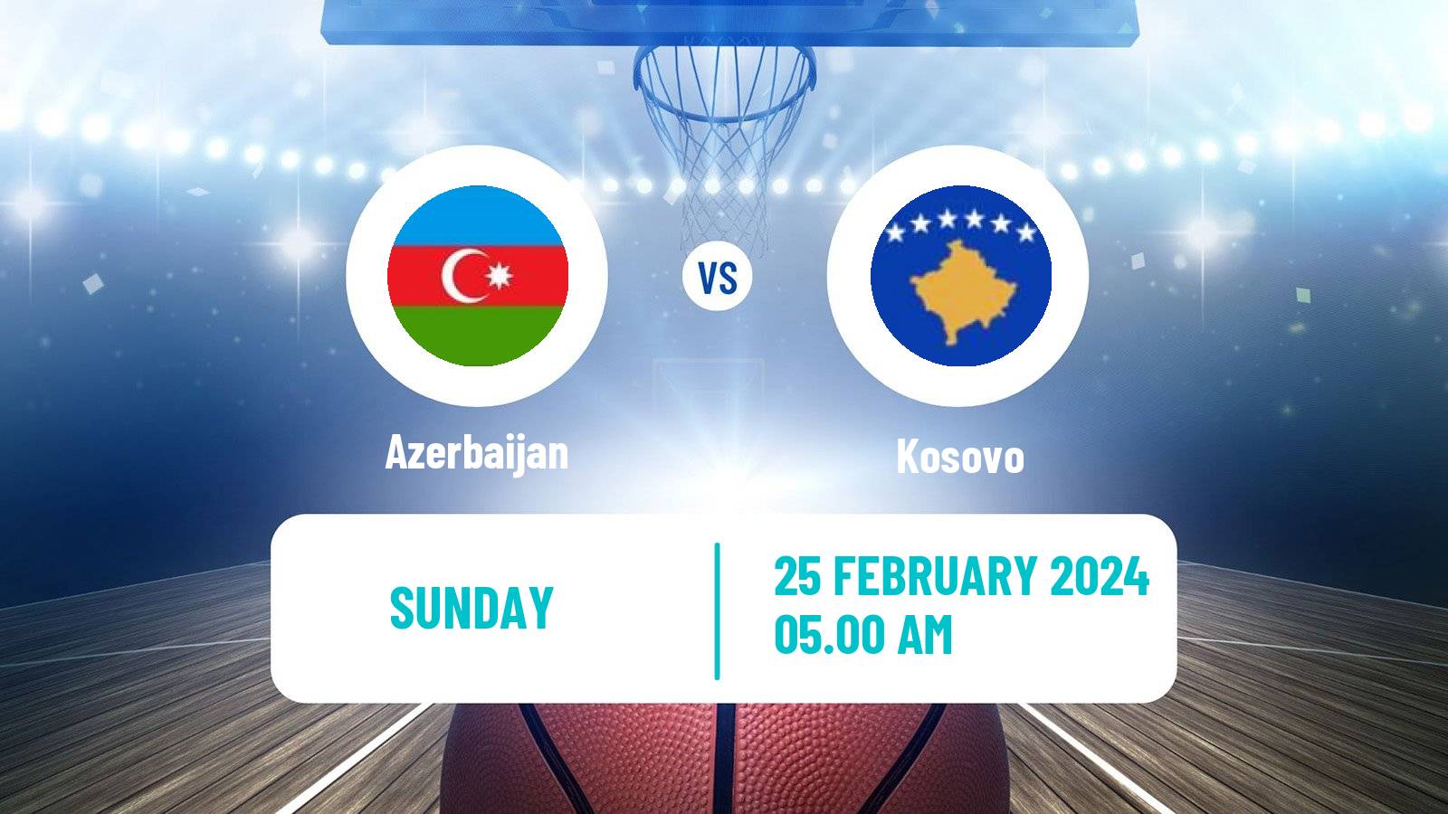 Basketball World Championship Basketball Azerbaijan - Kosovo