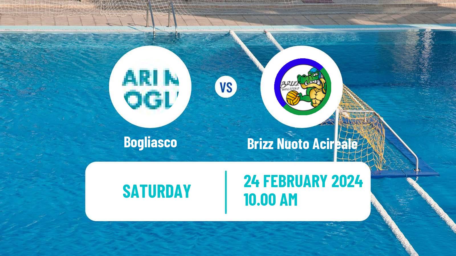 Water polo Italian A1 Water Polo Women Bogliasco - Brizz Nuoto Acireale