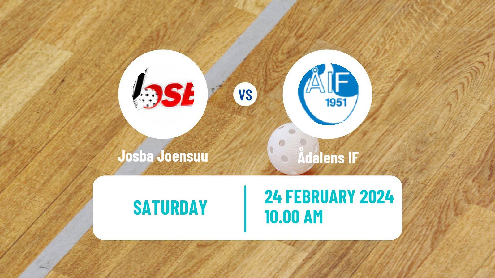 Floorball Finnish Divari Josba Joensuu - Ådalens IF