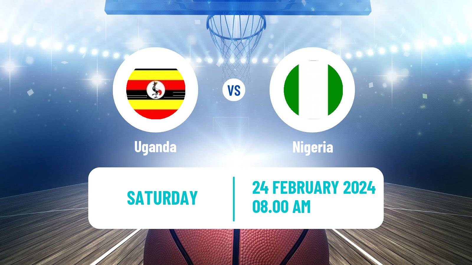 Basketball African Championship Basketball Uganda - Nigeria