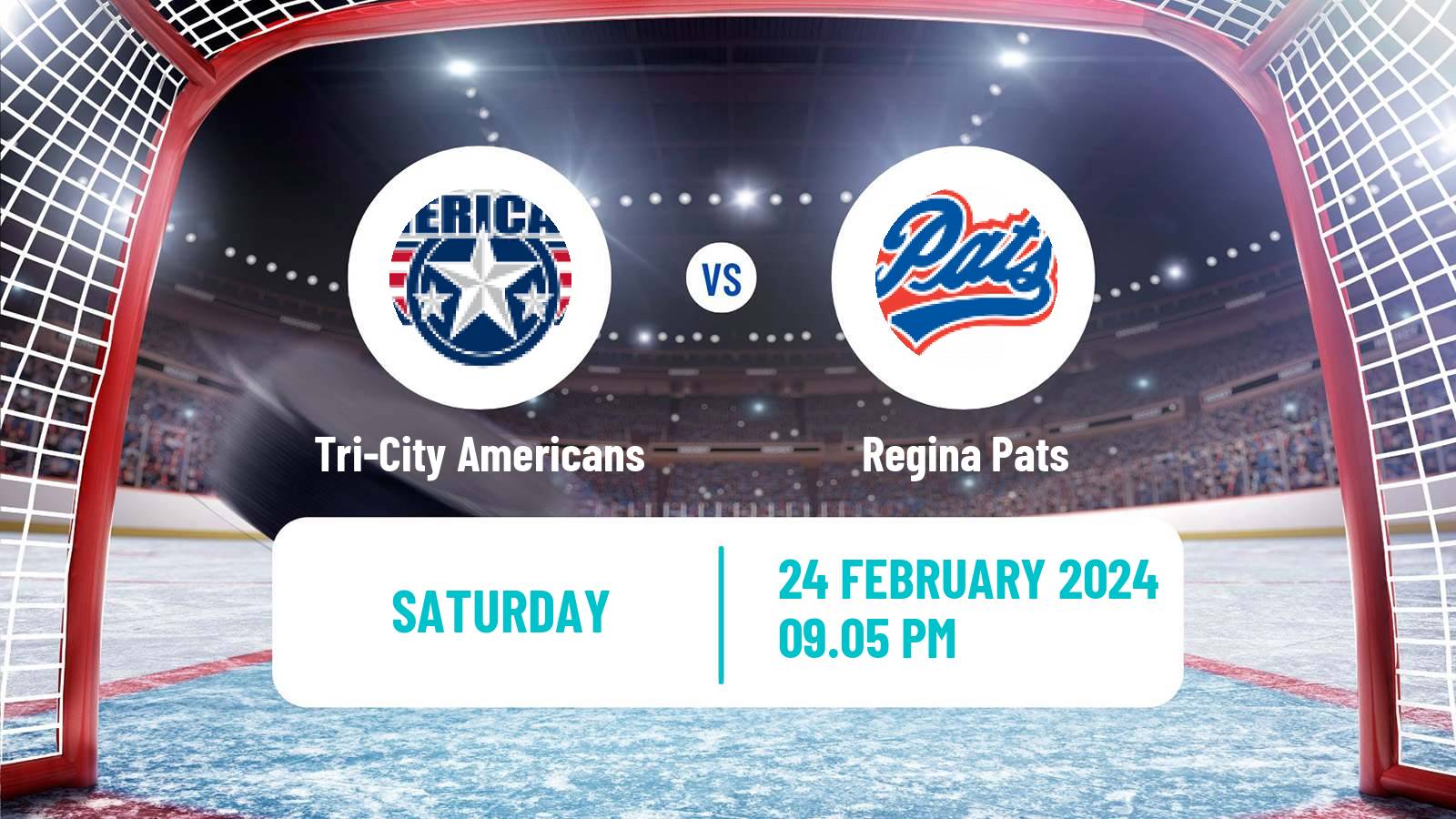 Hockey WHL Tri-City Americans - Regina Pats