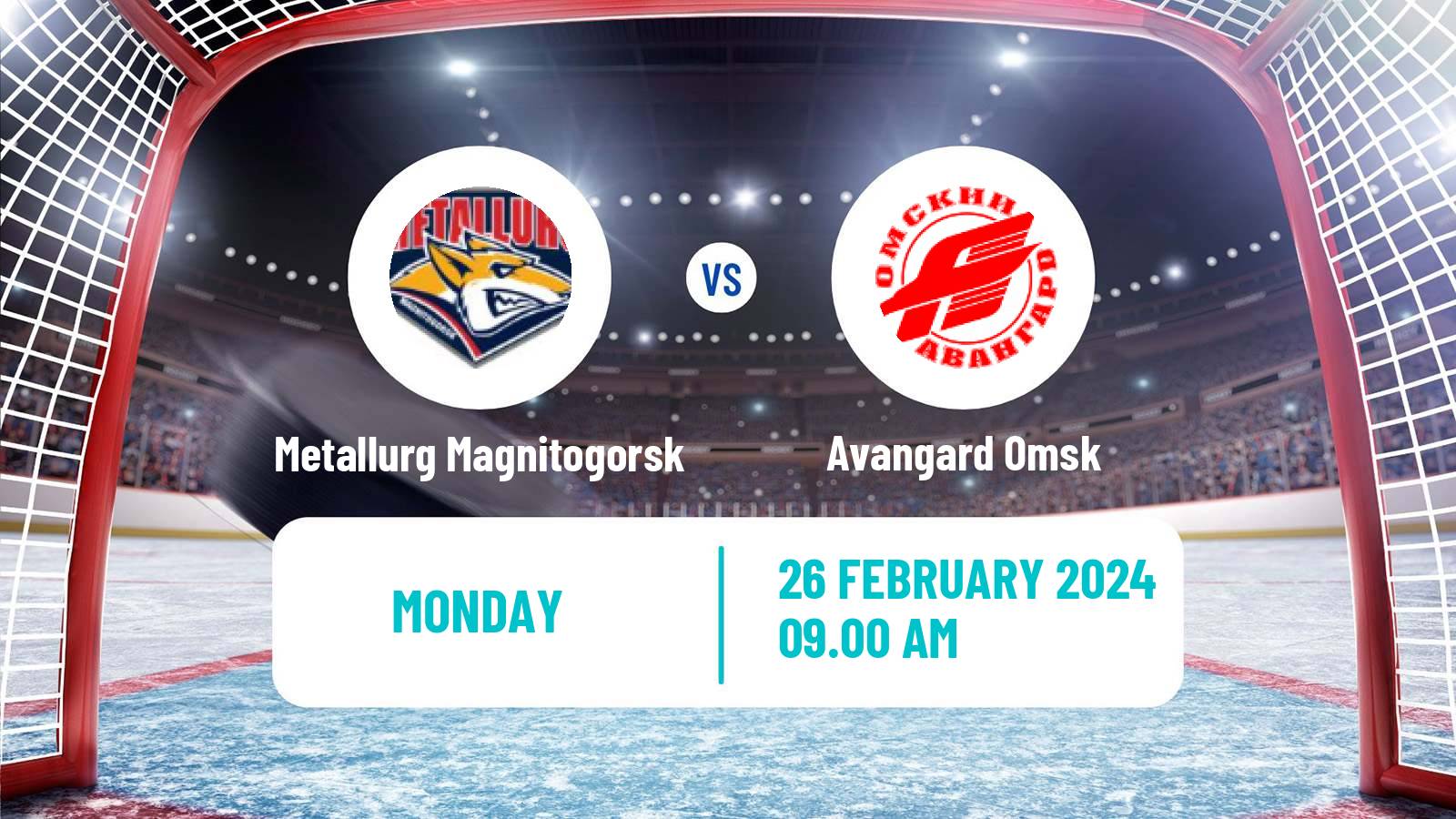 Hockey KHL Metallurg Magnitogorsk - Avangard Omsk
