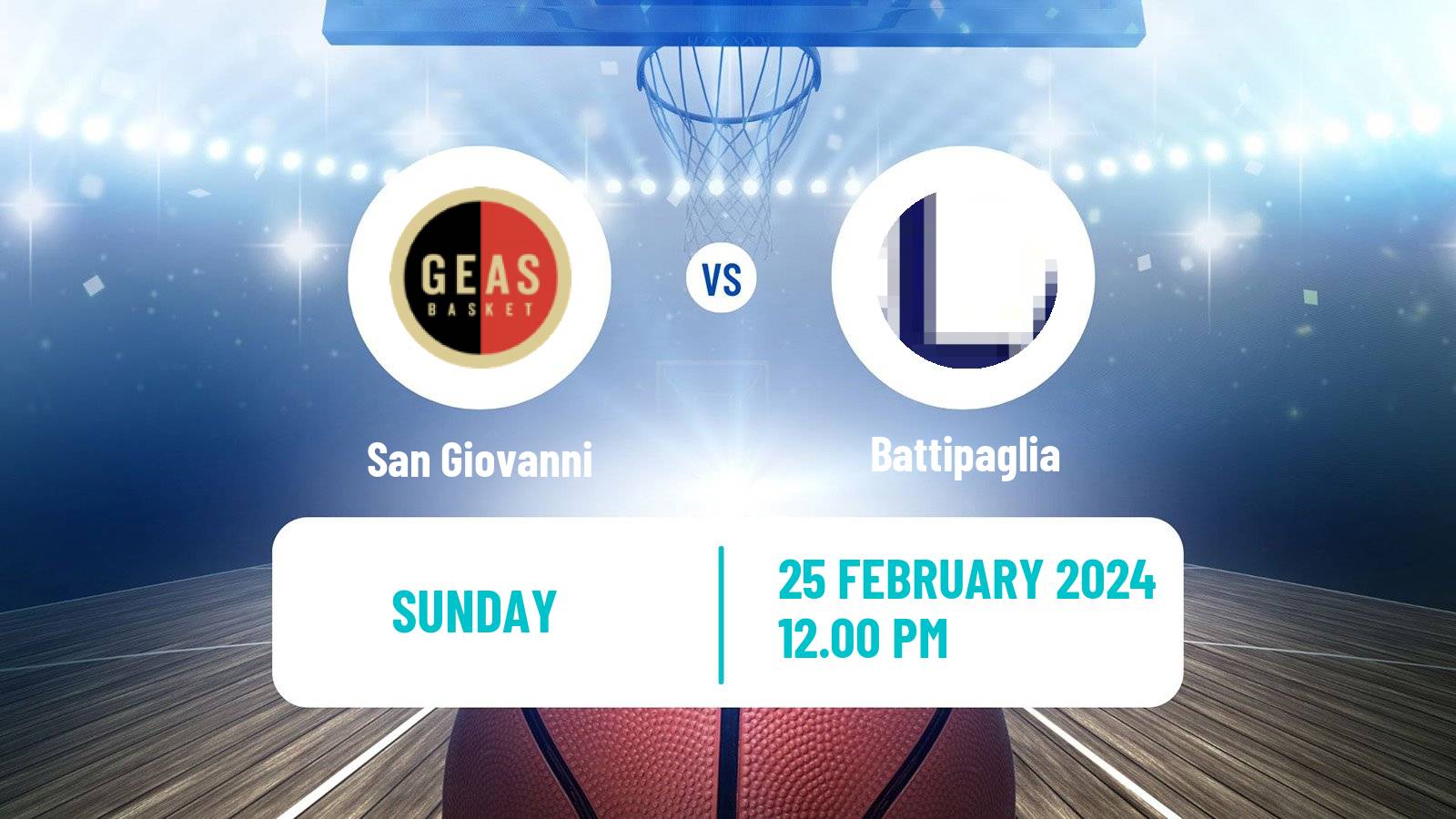 Basketball Italian Serie A1 Basketball Women San Giovanni - Battipaglia