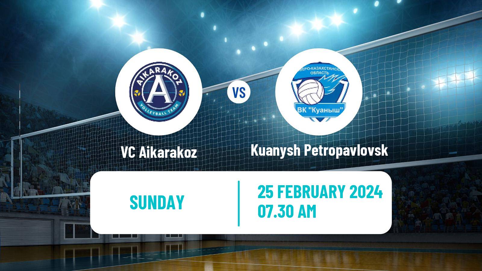 Volleyball Kazakh National League Volleyball Women Aikarakoz - Kuanysh Petropavlovsk