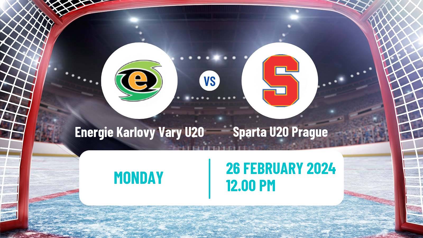 Hockey Czech ELJ Energie Karlovy Vary U20 - Sparta U20 Prague