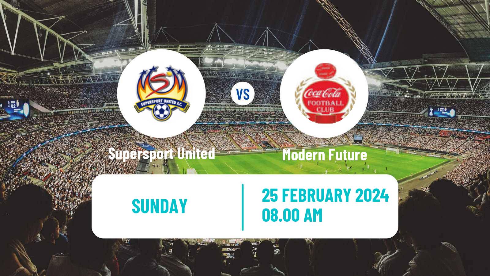 Soccer CAF Confederation Cup Supersport United - Modern Sport