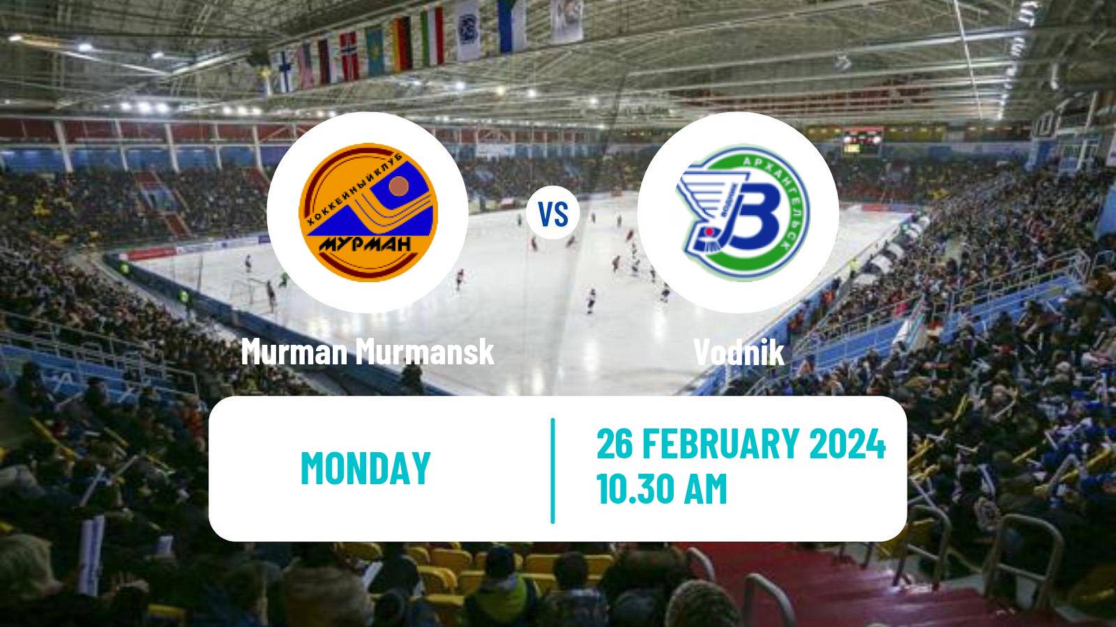 Bandy Russian Super League Bandy Murman Murmansk - Vodnik