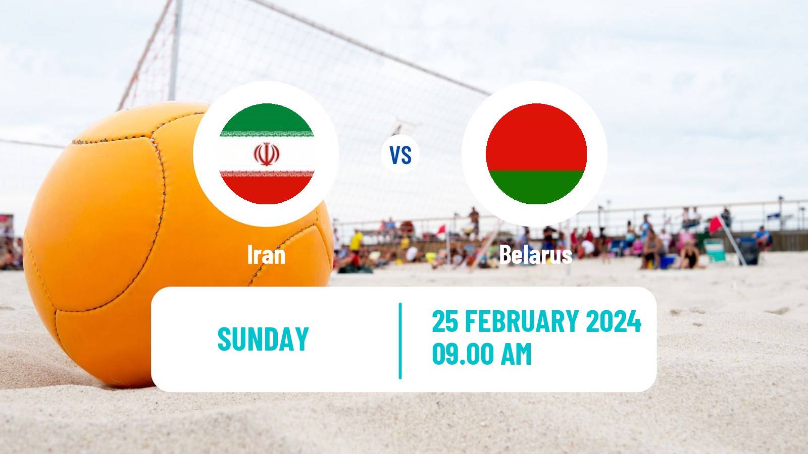 Beach soccer World Cup Iran - Belarus