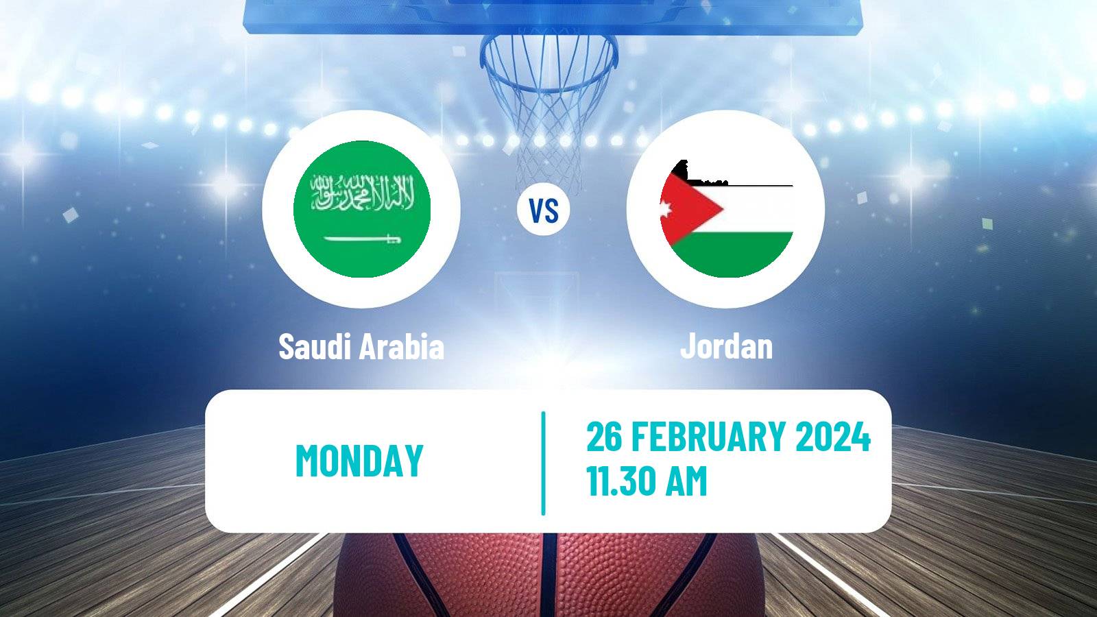 Basketball Asia Cup Basketball Saudi Arabia - Jordan