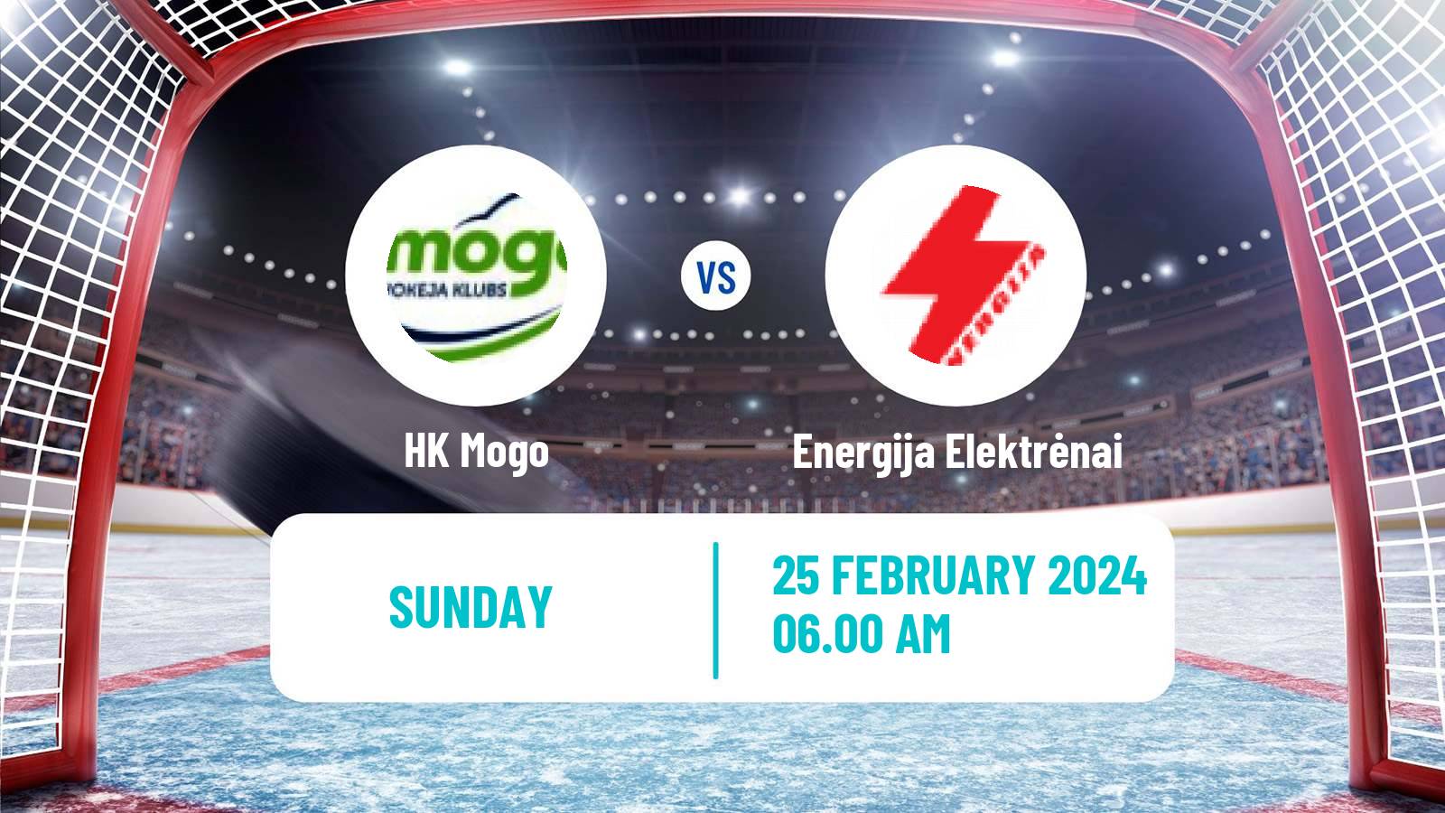 Hockey Latvian Hokeja Liga Mogo - Energija Elektrėnai