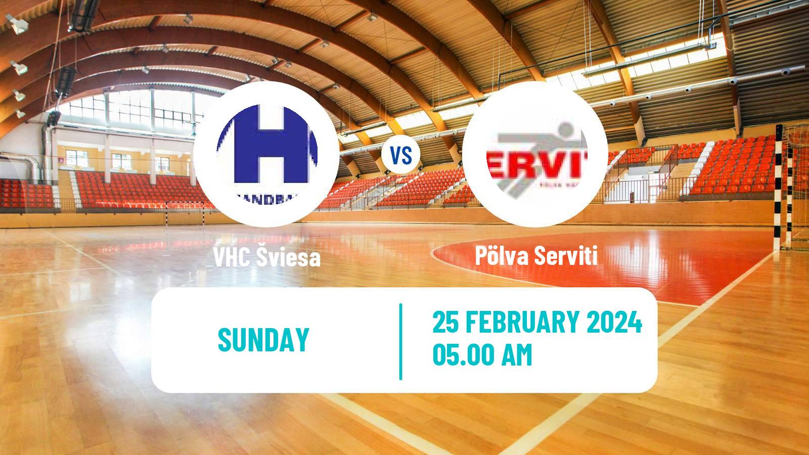 Handball Baltic League Handball Šviesa - Pölva Serviti