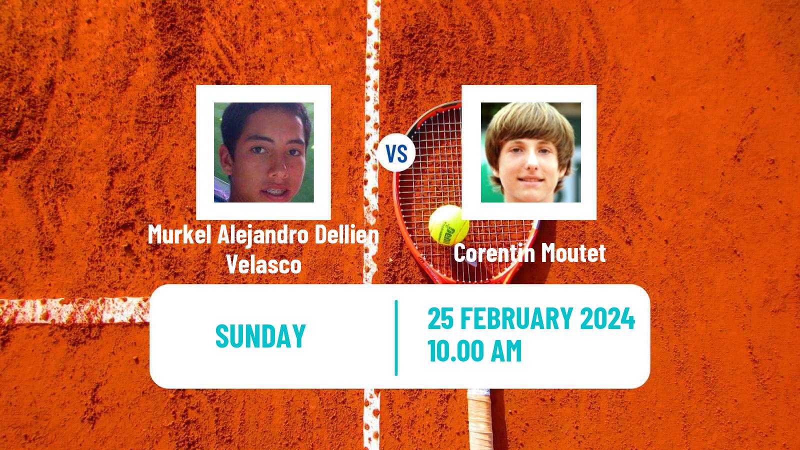Tennis ATP Santiago Murkel Alejandro Dellien Velasco - Corentin Moutet