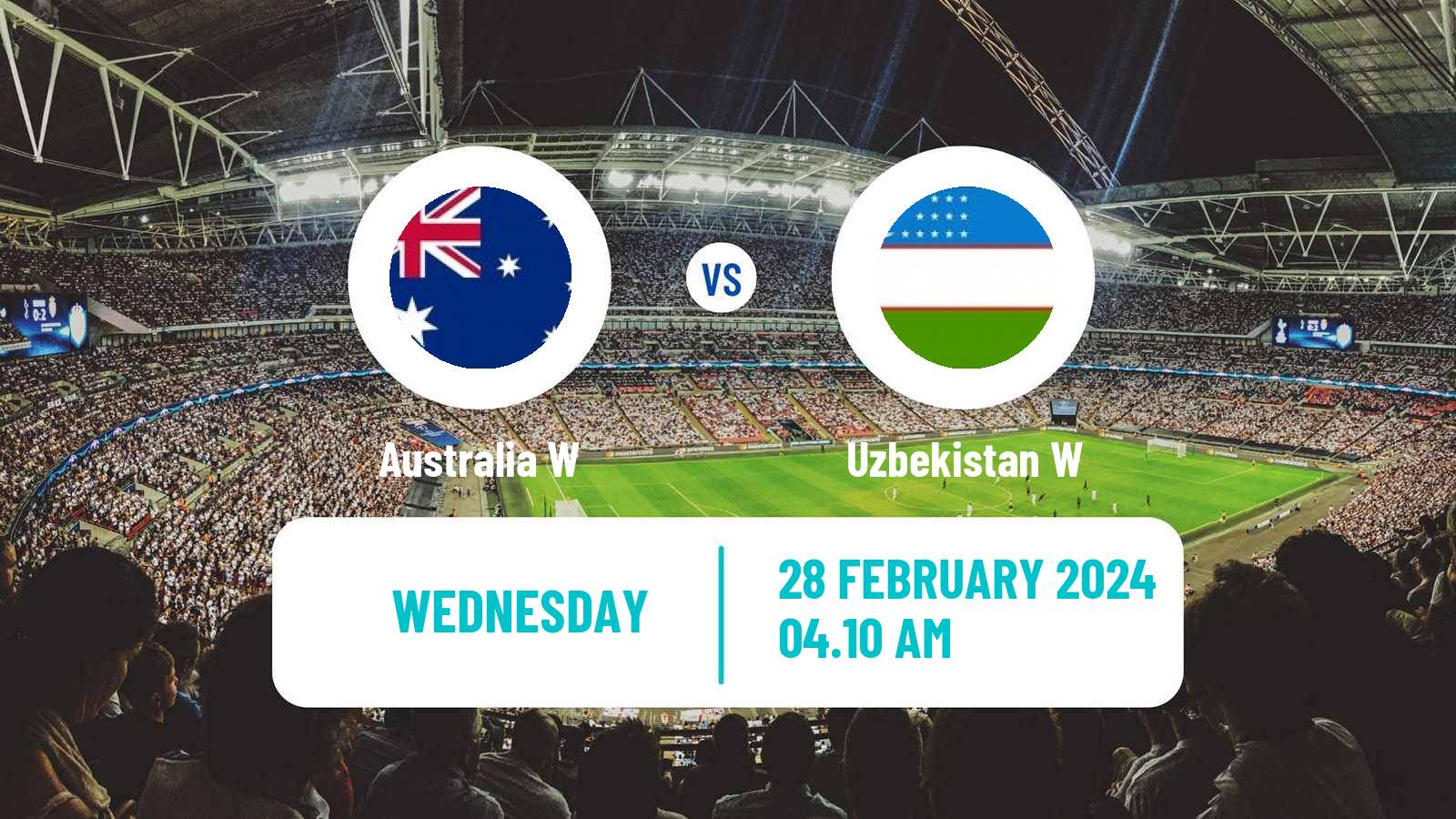 Soccer Olympic Games - Football Women Australia W - Uzbekistan W