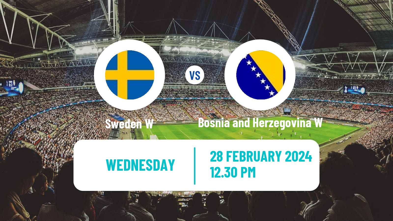 Soccer UEFA Nations League Women Sweden W - Bosnia and Herzegovina W