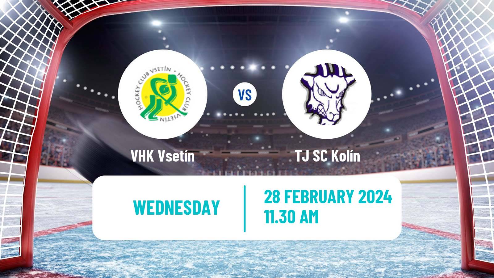 Hockey Czech Chance Liga Vsetín - Kolín