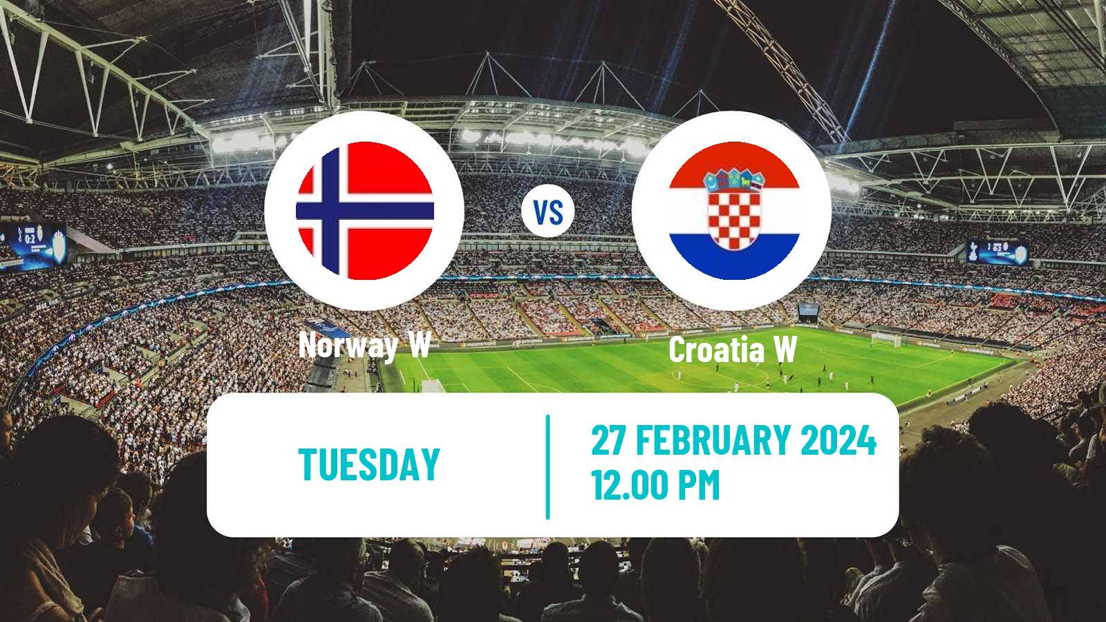 Soccer UEFA Nations League Women Norway W - Croatia W