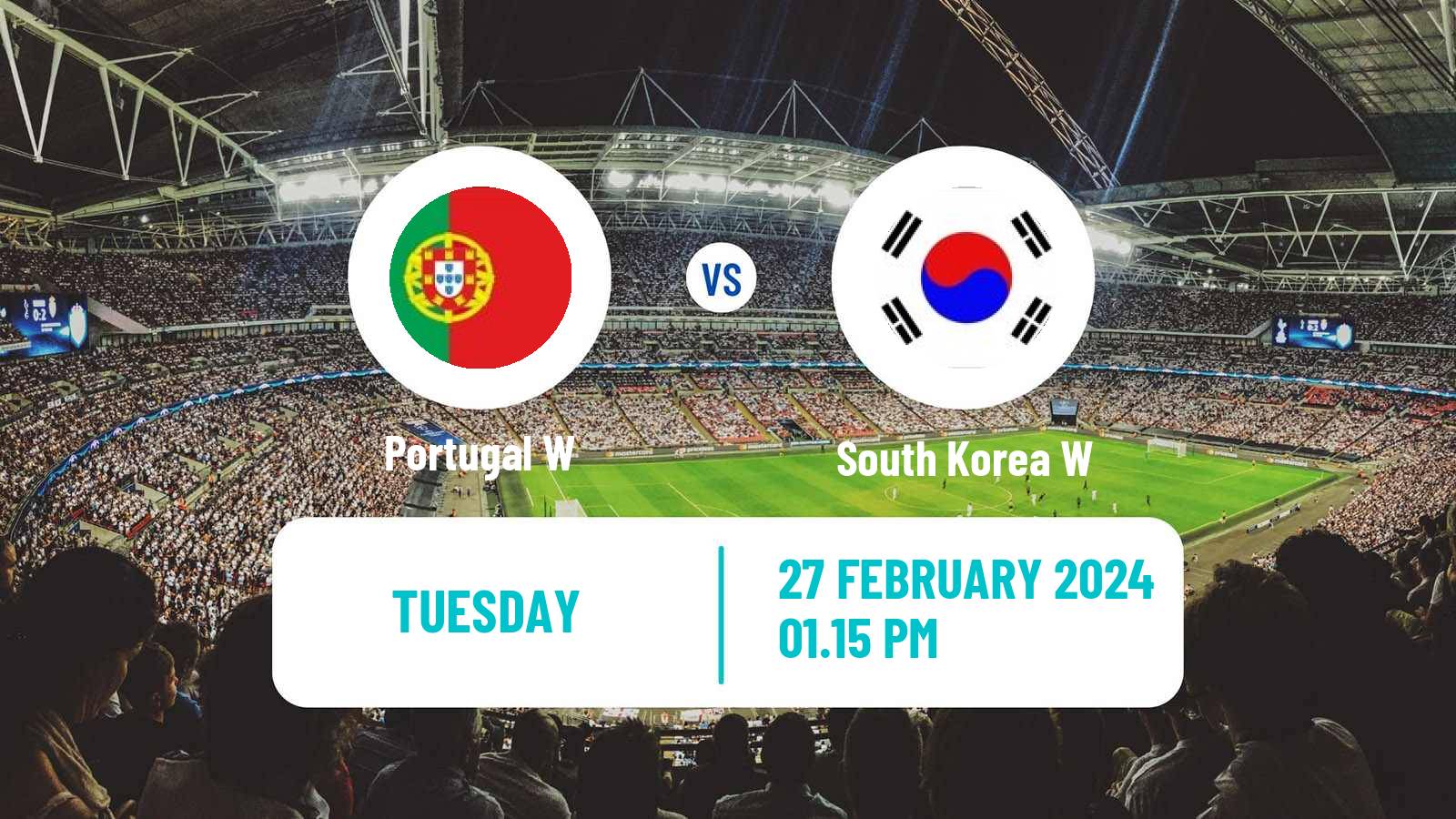 Soccer Friendly International Women Portugal W - South Korea W