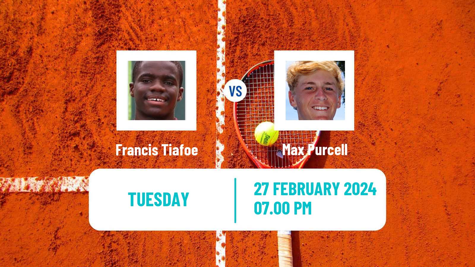 Tennis ATP Acapulco Francis Tiafoe - Max Purcell