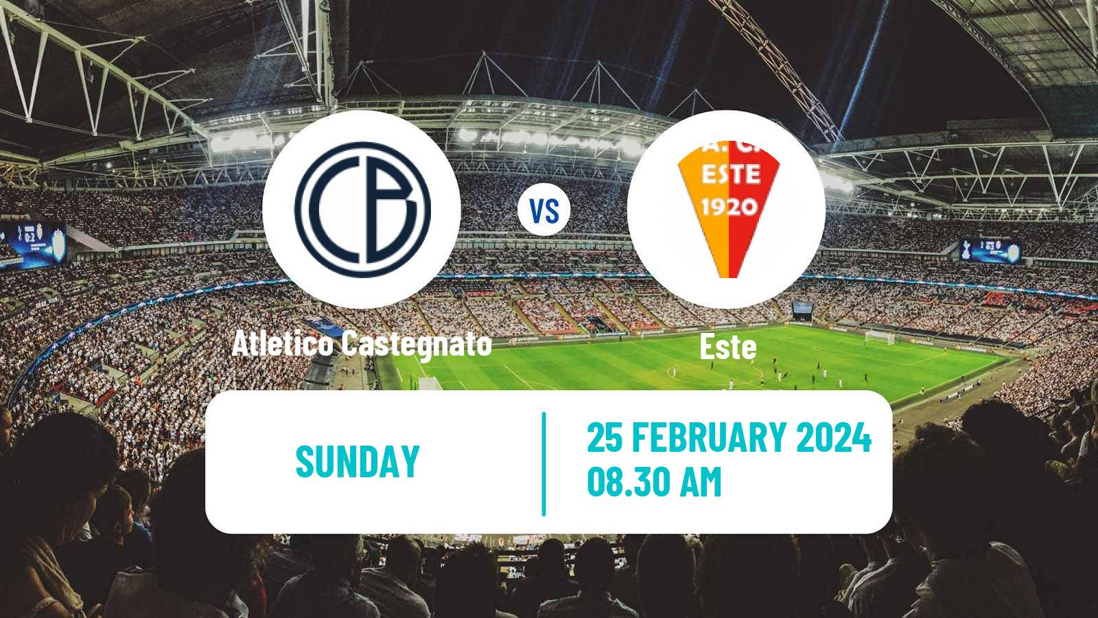 Soccer Italian Serie D - Group C Atletico Castegnato - Este