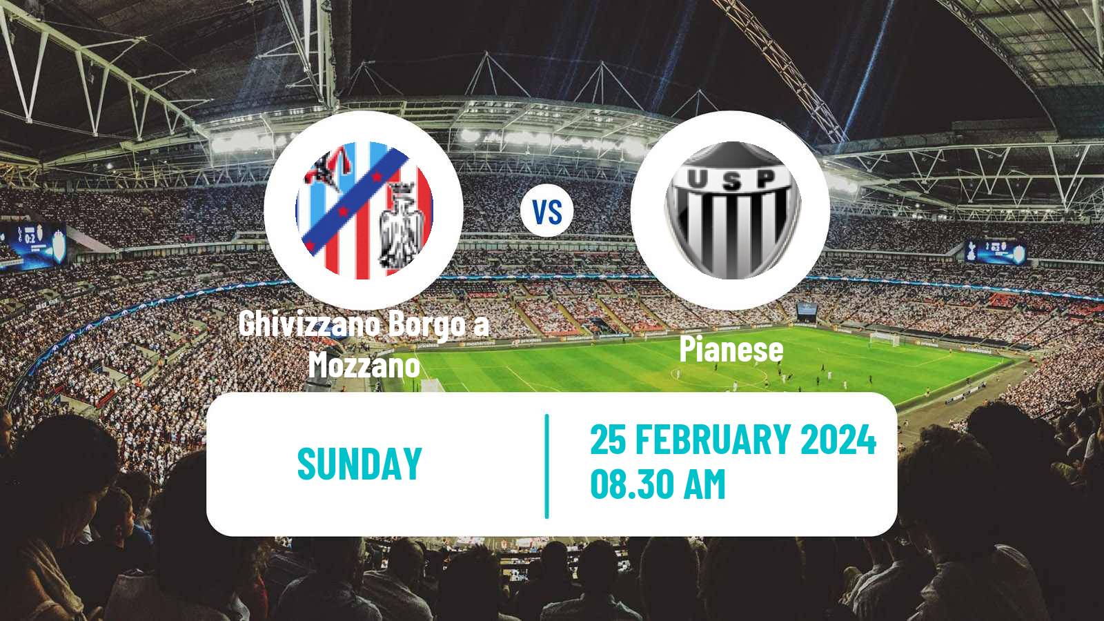 Soccer Italian Serie D - Group E Ghivizzano Borgo a Mozzano - Pianese