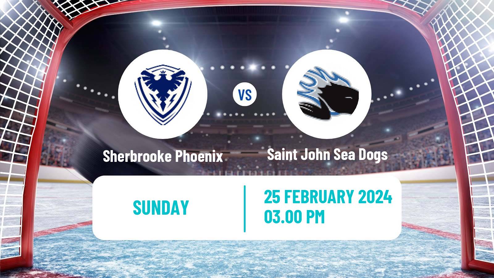 Hockey QMJHL Sherbrooke Phoenix - Saint John Sea Dogs