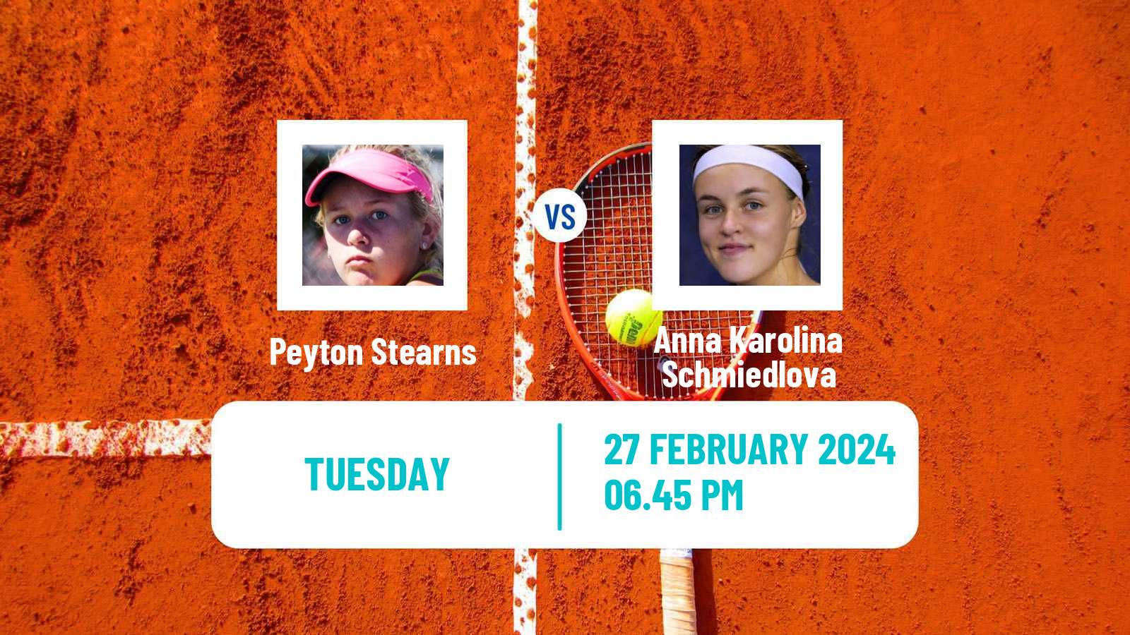 Tennis WTA Austin Peyton Stearns - Anna Karolina Schmiedlova
