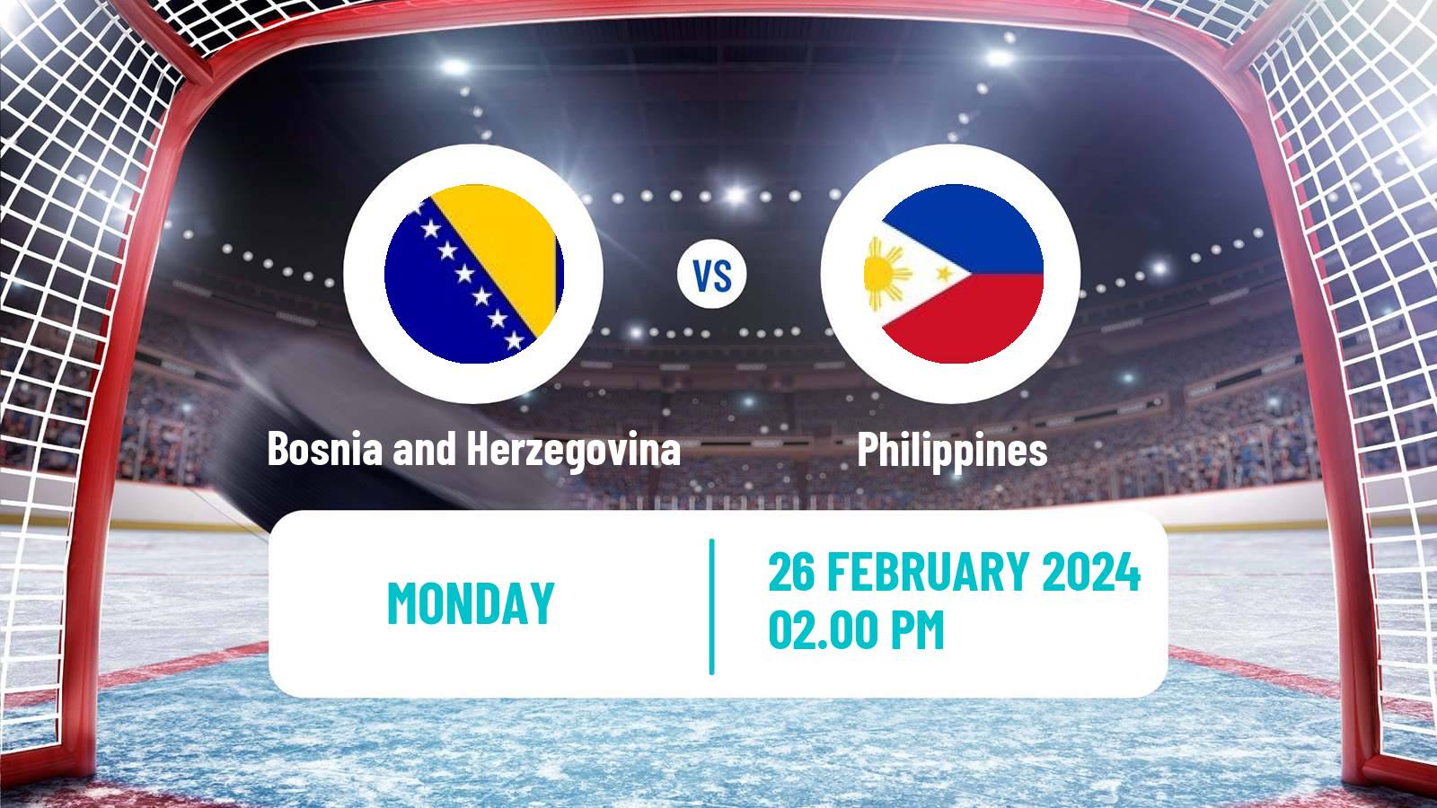 Hockey IIHF World Championship IIIB Bosnia and Herzegovina - Philippines