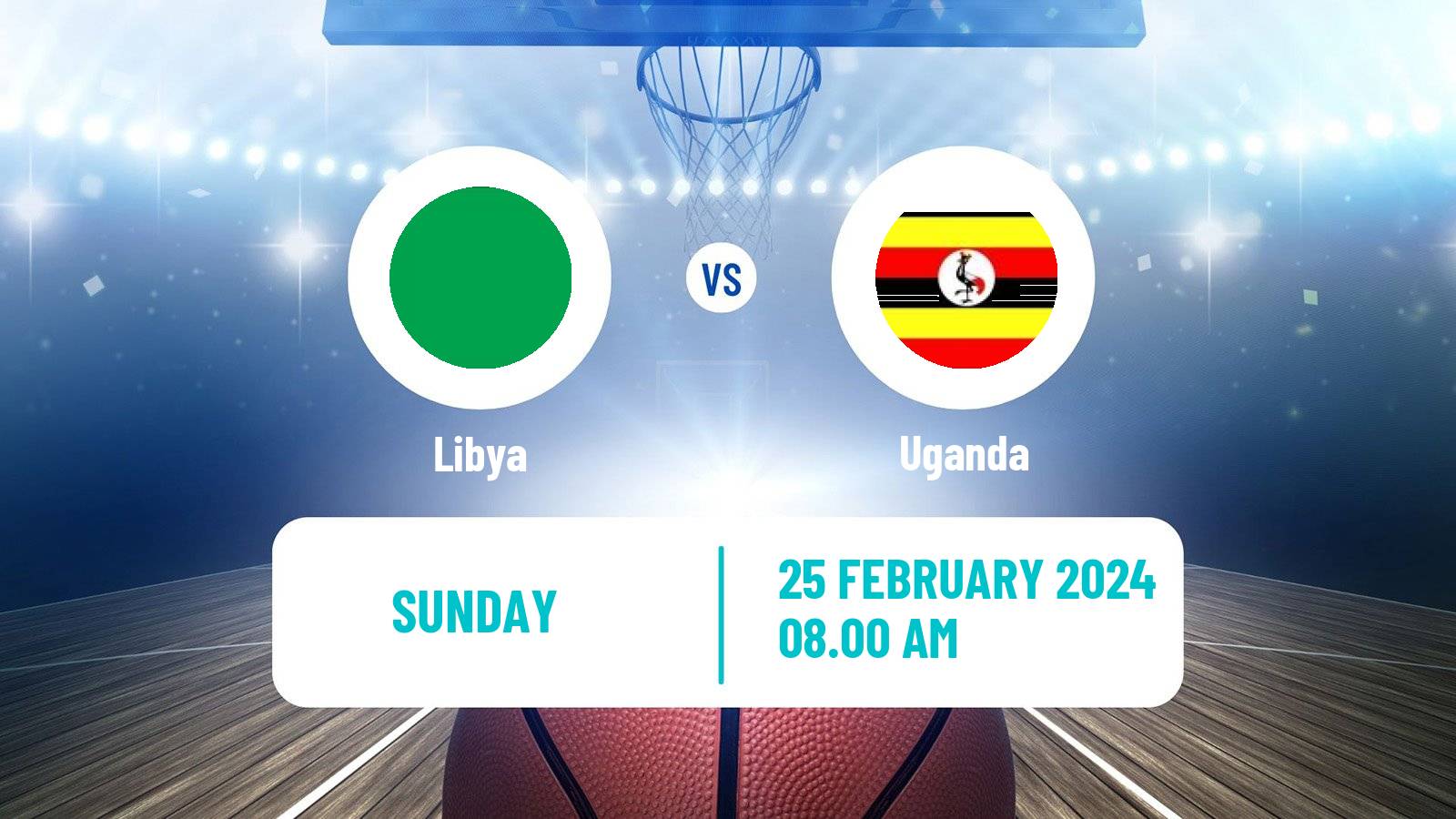 Basketball African Championship Basketball Libya - Uganda