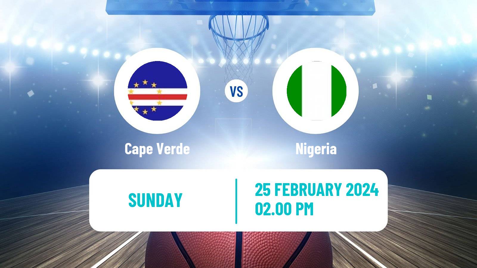 Basketball African Championship Basketball Cape Verde - Nigeria