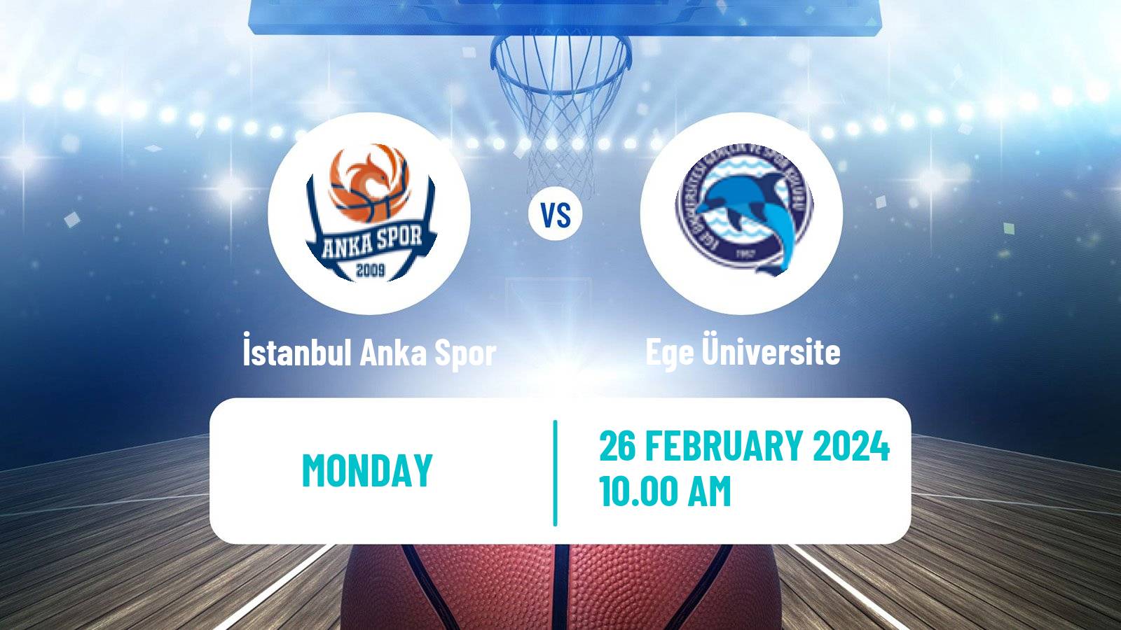 Basketball Turkish TB2L İstanbul Anka Spor - Ege Üniversite