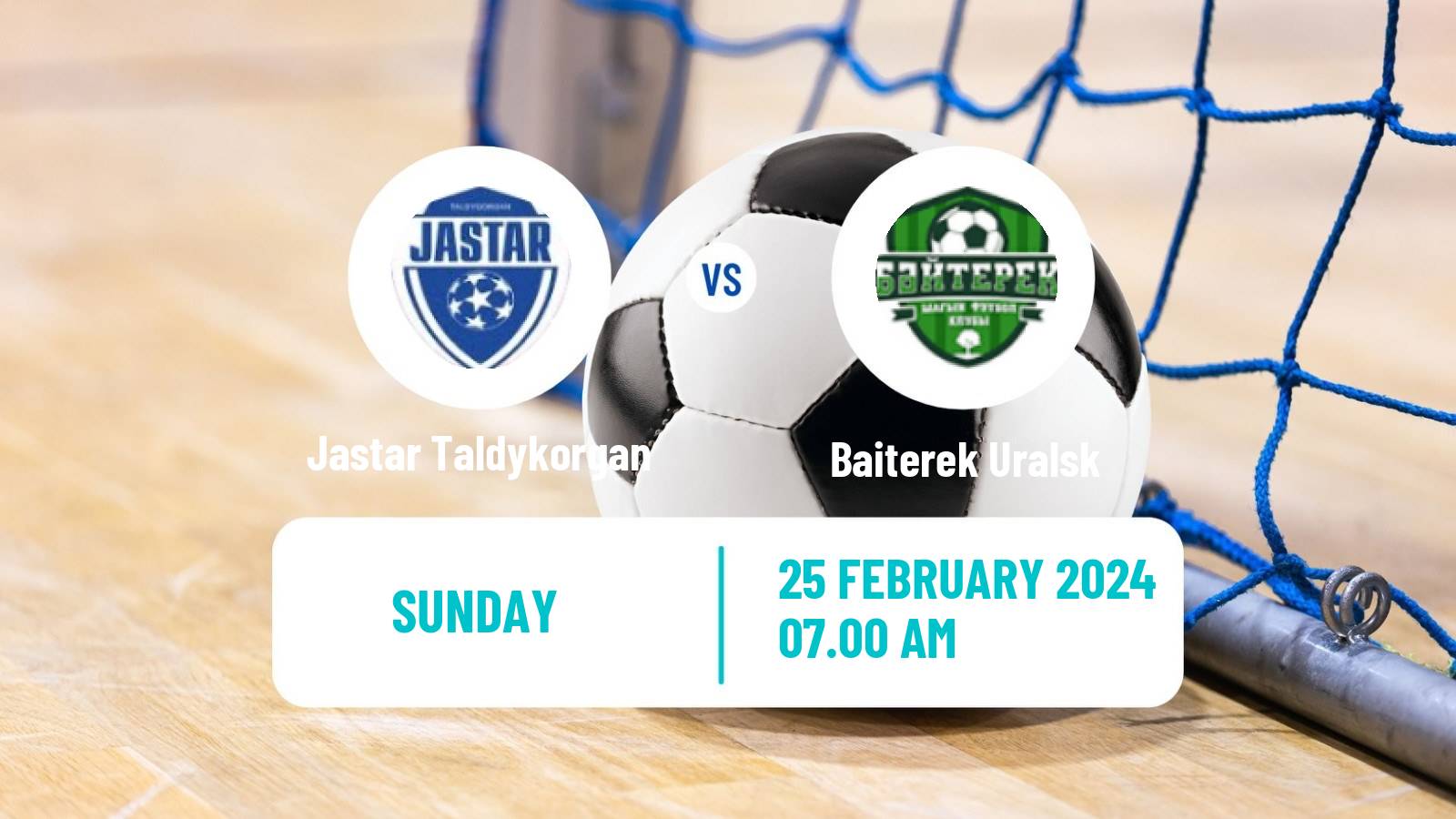 Futsal Kazakh Championship Futsal Jastar Taldykorgan - Baiterek Uralsk