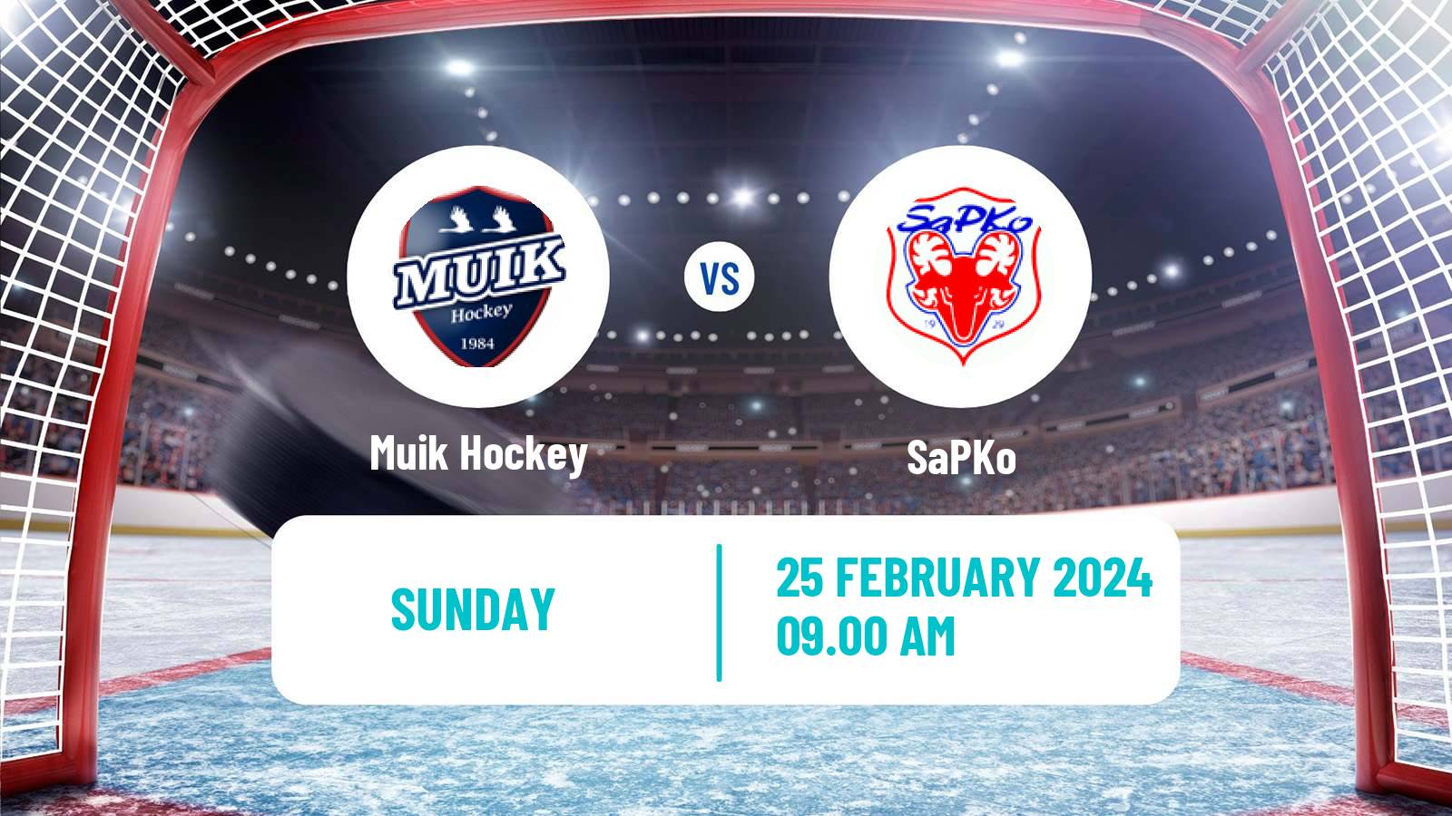 Hockey Finnish Suomi-sarja Muik Hockey - SaPKo