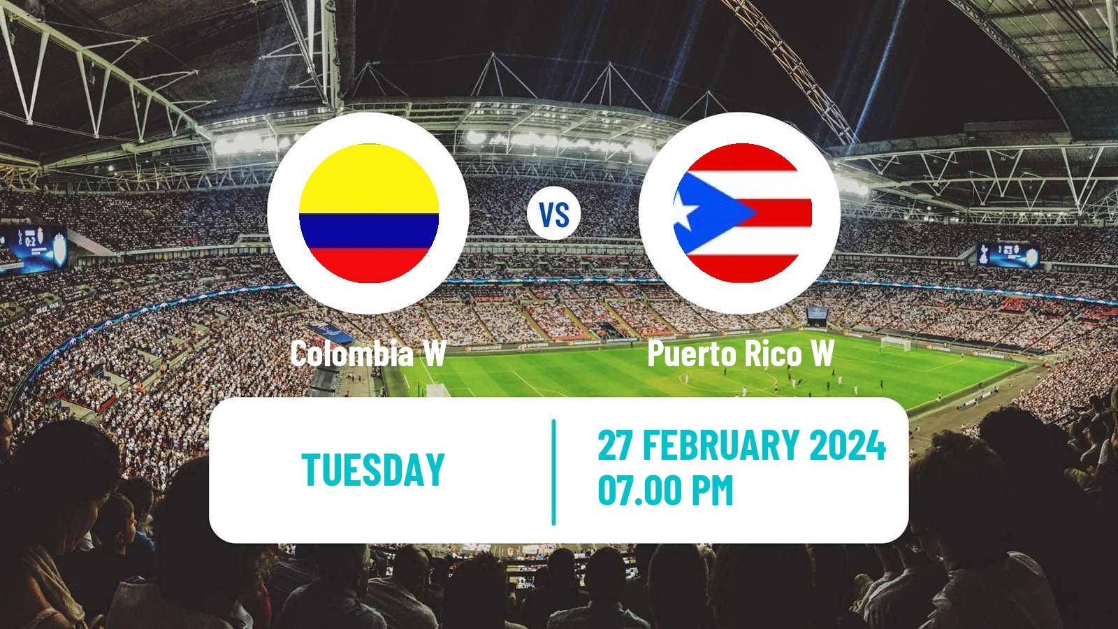 Soccer Gold Cup Women Colombia W - Puerto Rico W