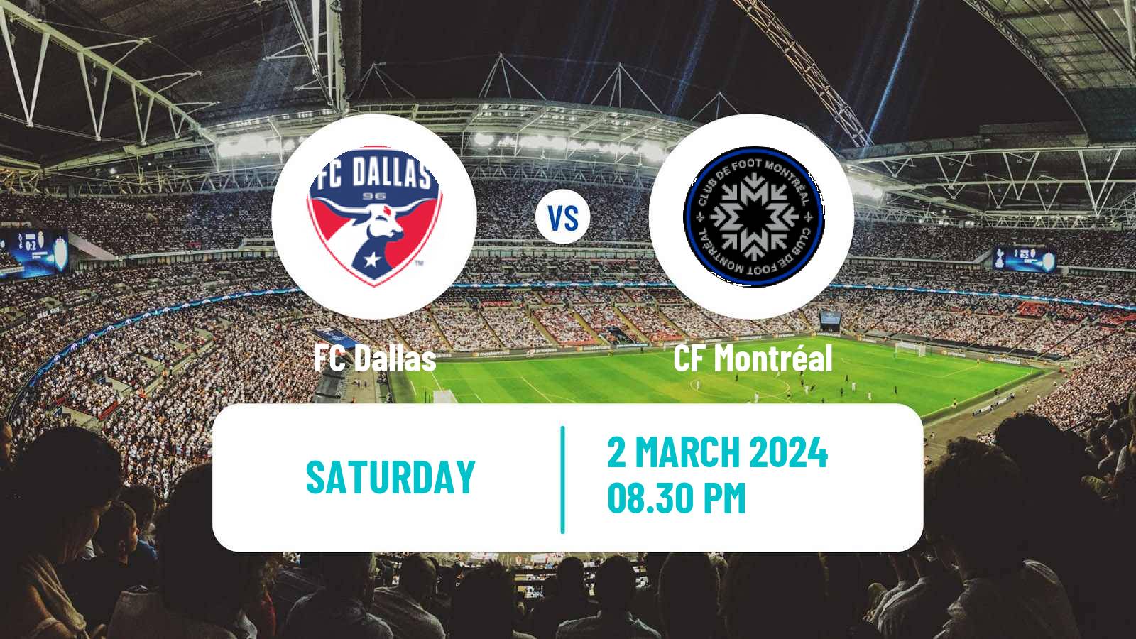 Soccer MLS FC Dallas - CF Montréal