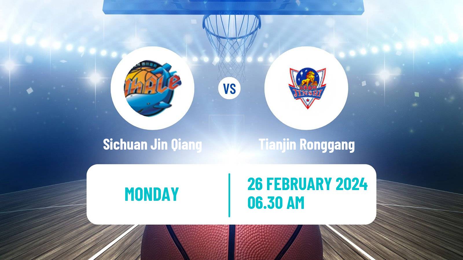 Basketball WCBA Sichuan Jin Qiang - Tianjin Ronggang