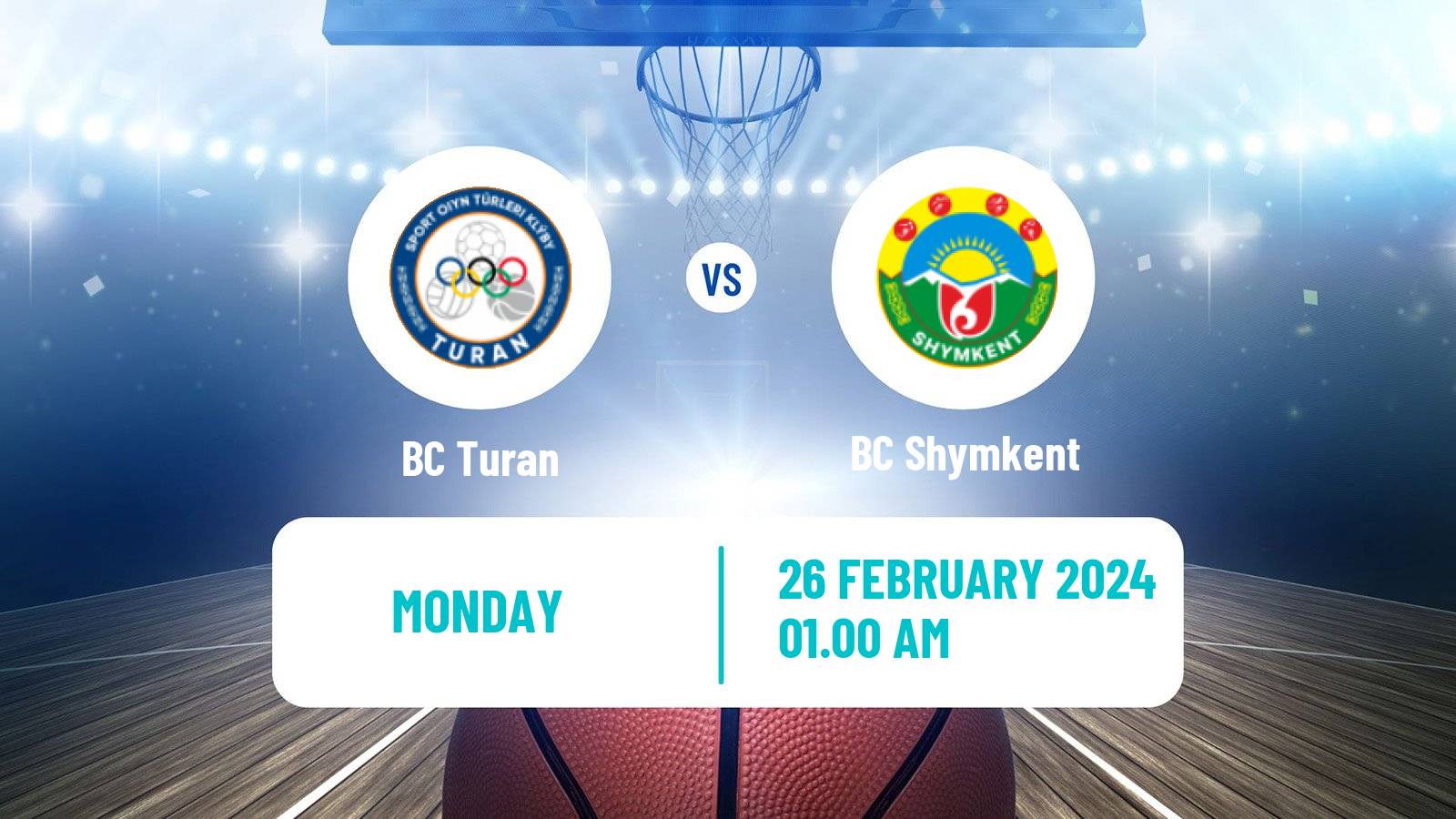 Basketball Kazakh Higher League Basketball Turan - Shymkent