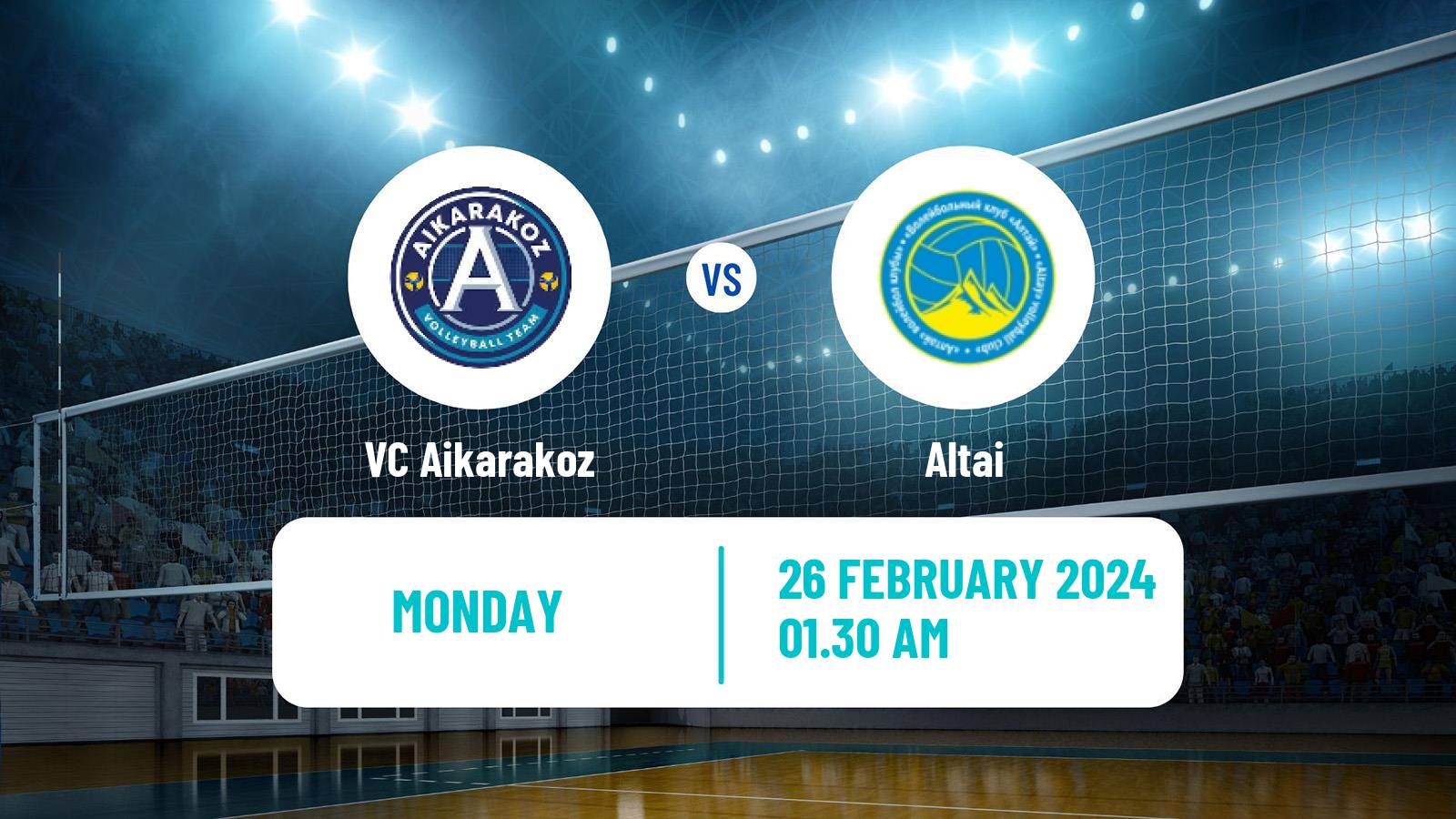 Volleyball Kazakh National League Volleyball Women Aikarakoz - Altai