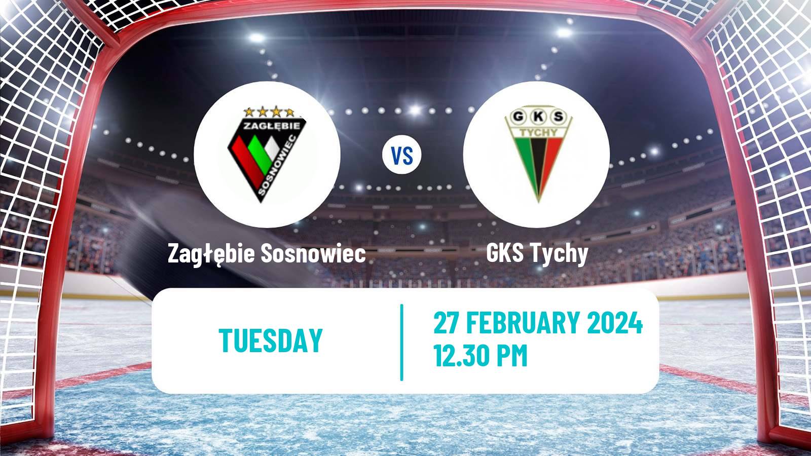 Hockey Polska Liga Hokejowa Zagłębie Sosnowiec - GKS Tychy