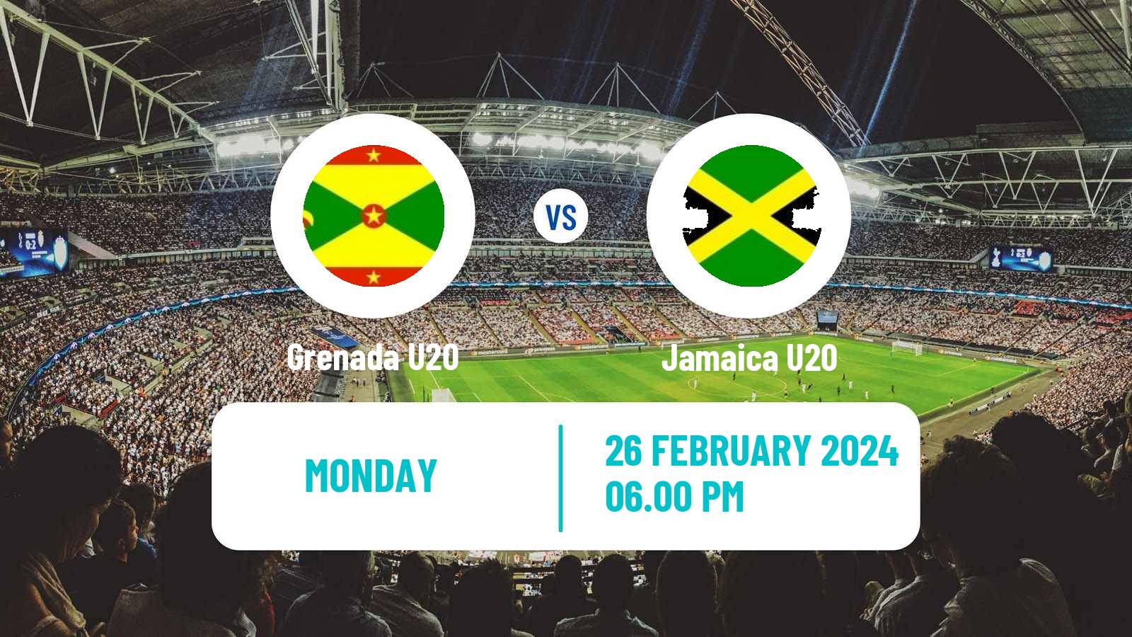 Soccer CONCACAF Championship U20 Grenada U20 - Jamaica U20