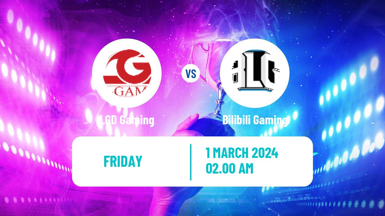 Esports League Of Legends Lpl LGD Gaming - Bilibili Gaming
