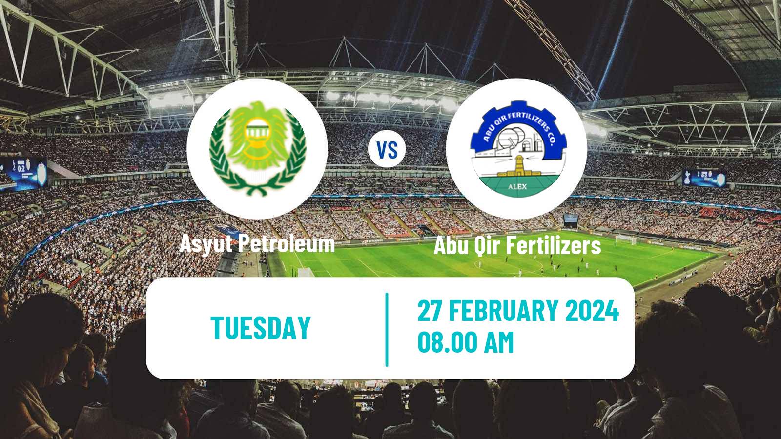 American football Egyptian Division 2 A Asyut Petroleum - Abu Qir Fertilizers