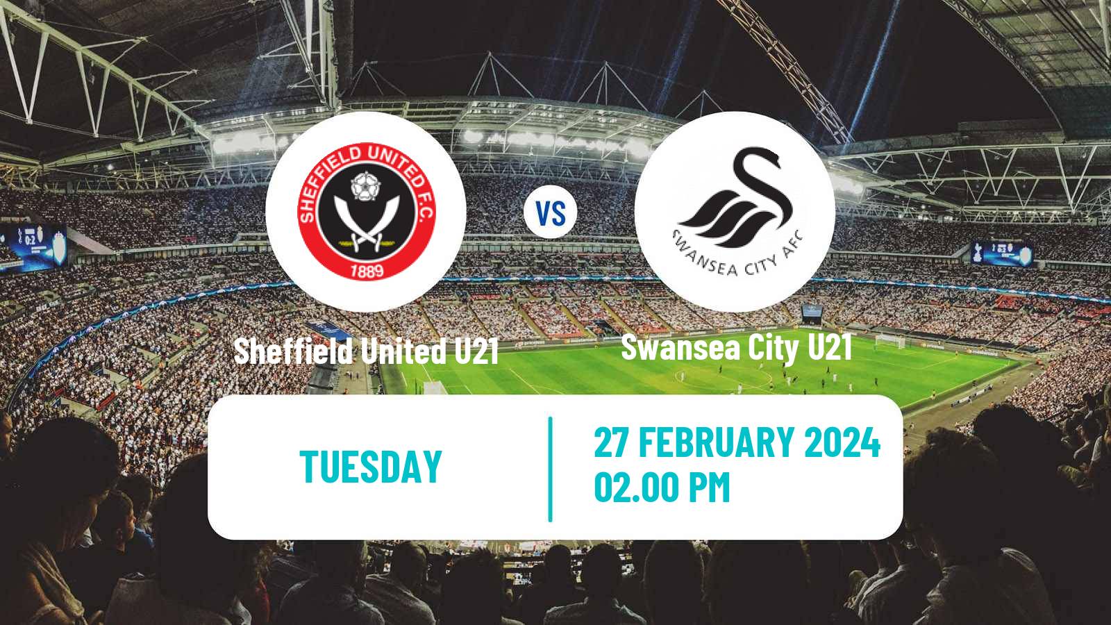 Soccer English Premier League Cup Sheffield United U21 - Swansea City U21