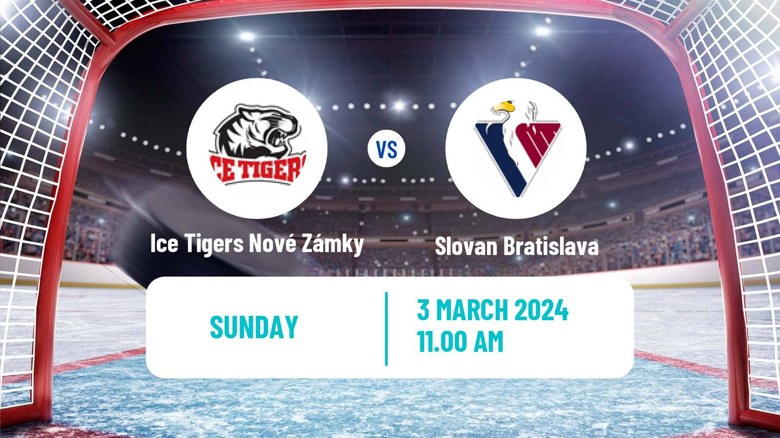 Hockey Slovak Extraliga Ice Tigers Nové Zámky - Slovan Bratislava
