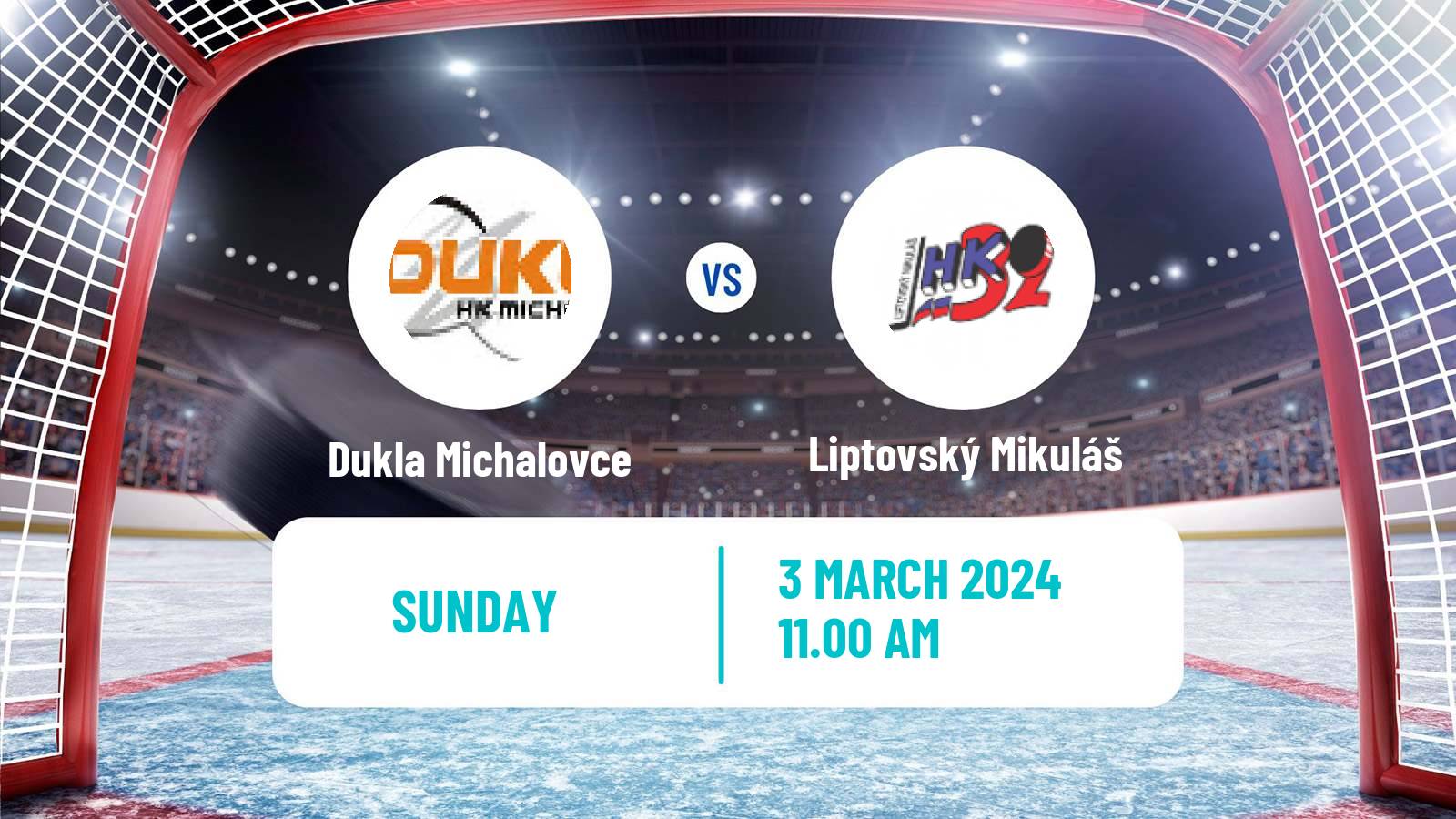 Hockey Slovak Extraliga Dukla Michalovce - Liptovský Mikuláš