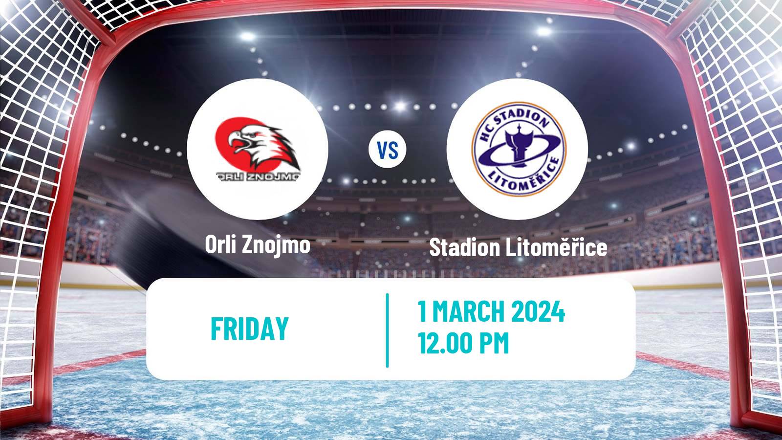 Hockey Czech Chance Liga Orli Znojmo - Stadion Litoměřice