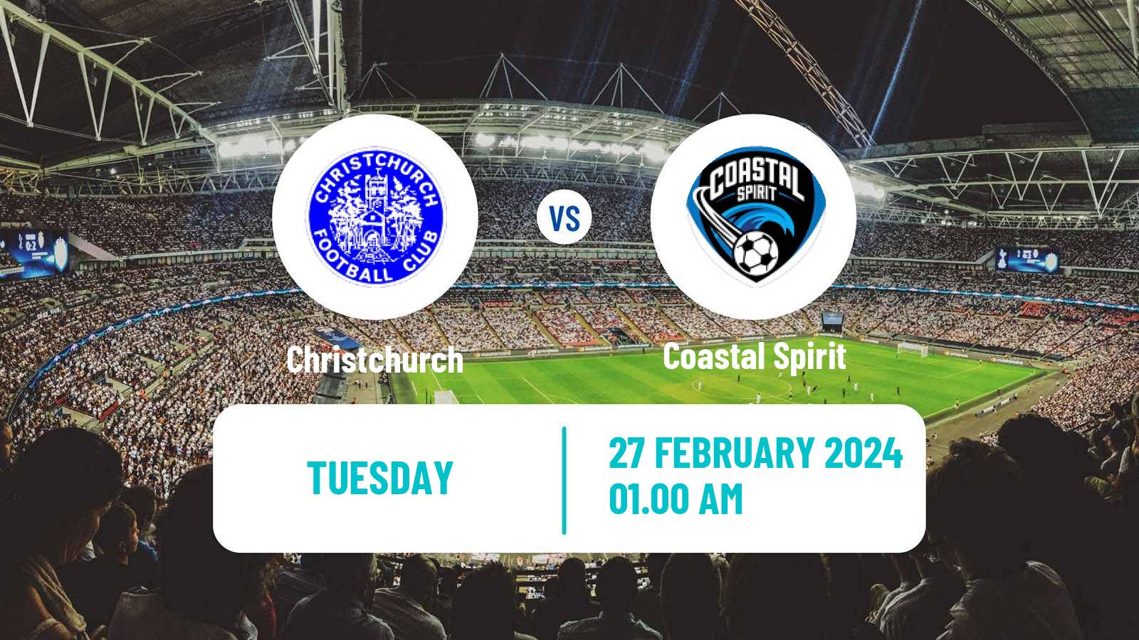 Soccer Club Friendly Christchurch - Coastal Spirit